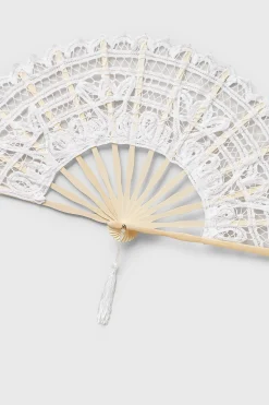 BABEYOND Fans | Vintage<Vintage Lace Design Folding Fan