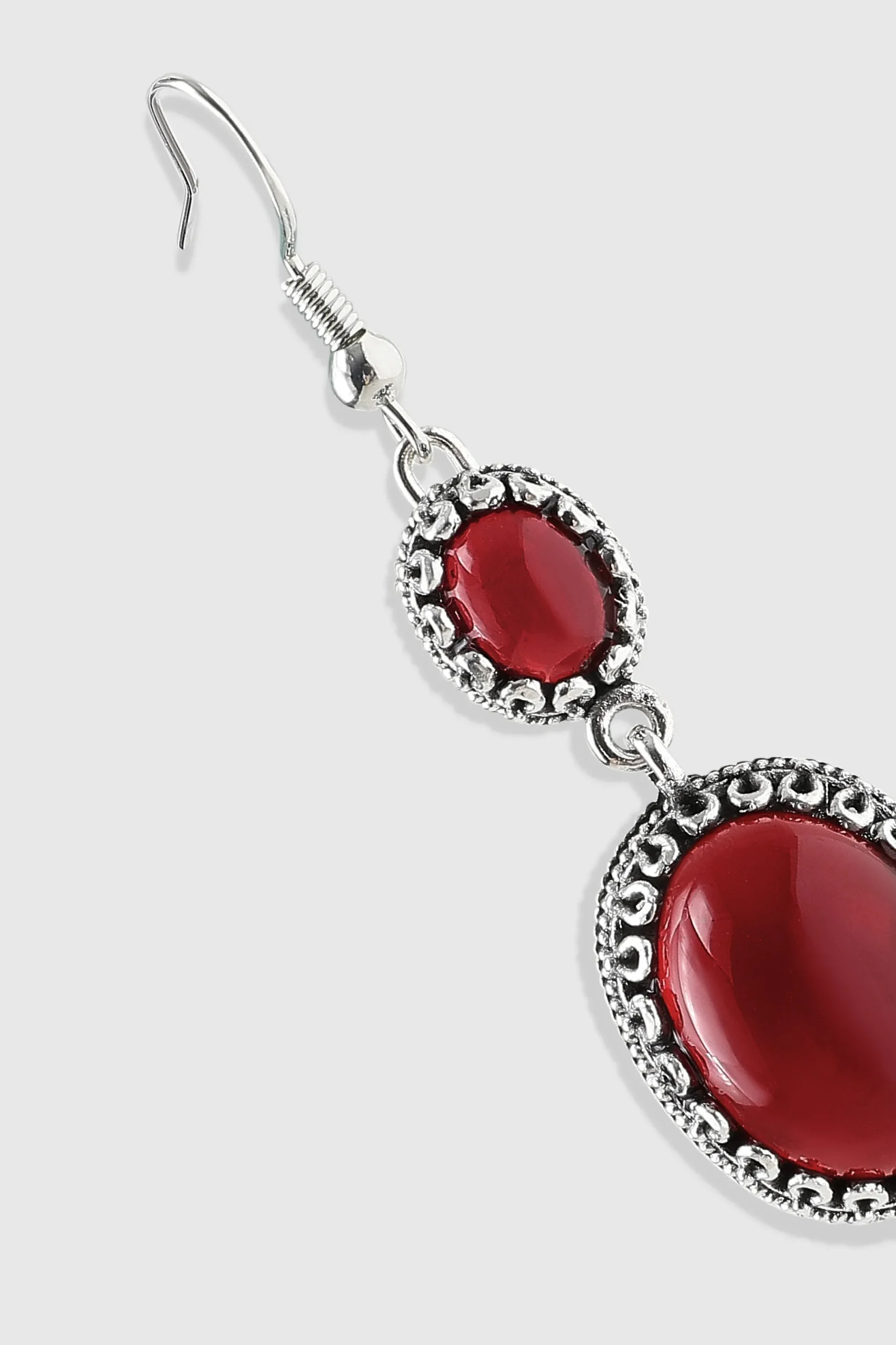 BABEYOND Earrings | Vintage<Vintage Oval Glossy Gemstone Earrings