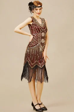 BABEYOND Plus Size<Vintage Sleeveless Cocktail Party Plus Size Dress