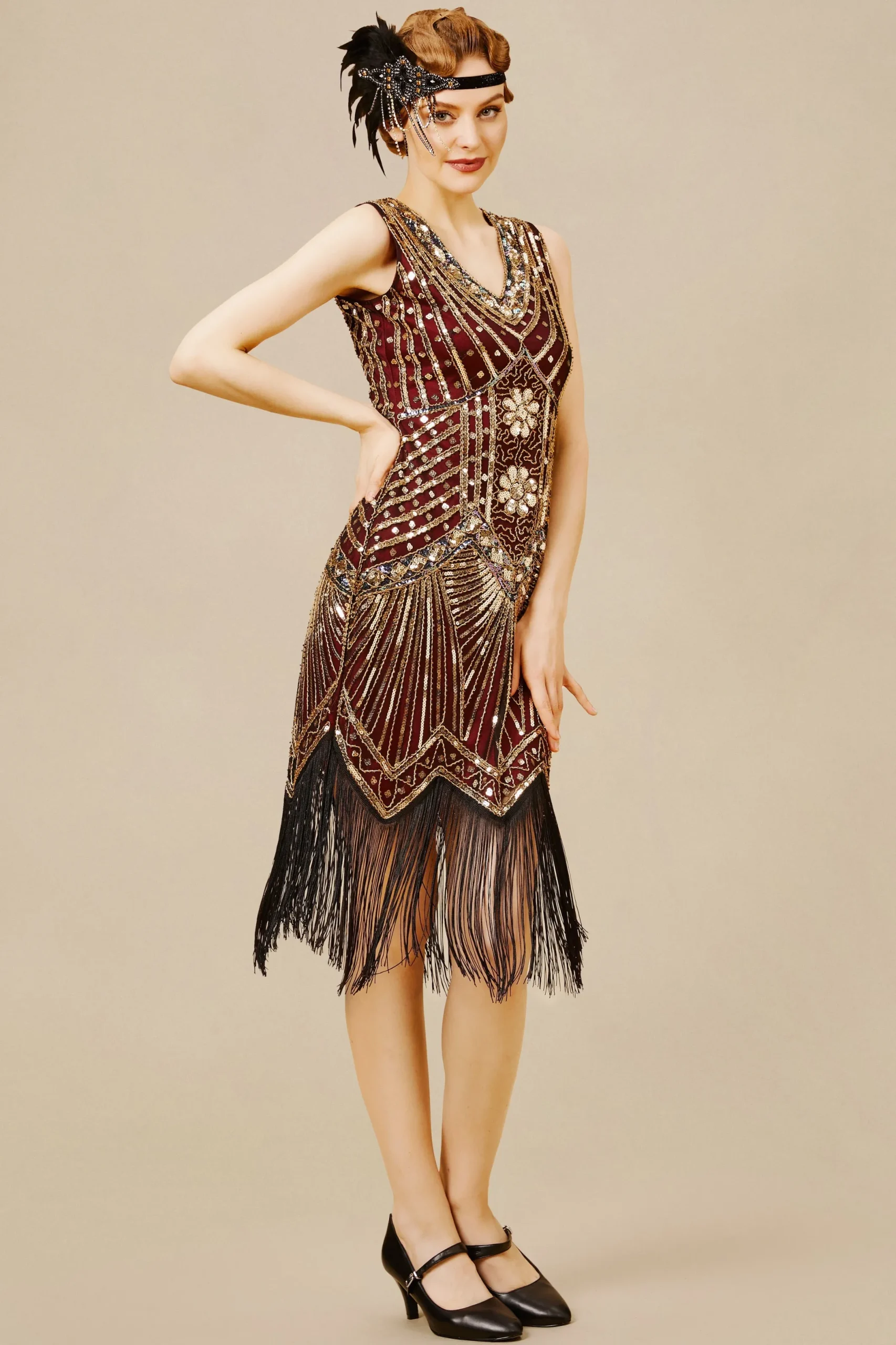 BABEYOND Plus Size<Vintage Sleeveless Cocktail Party Plus Size Dress