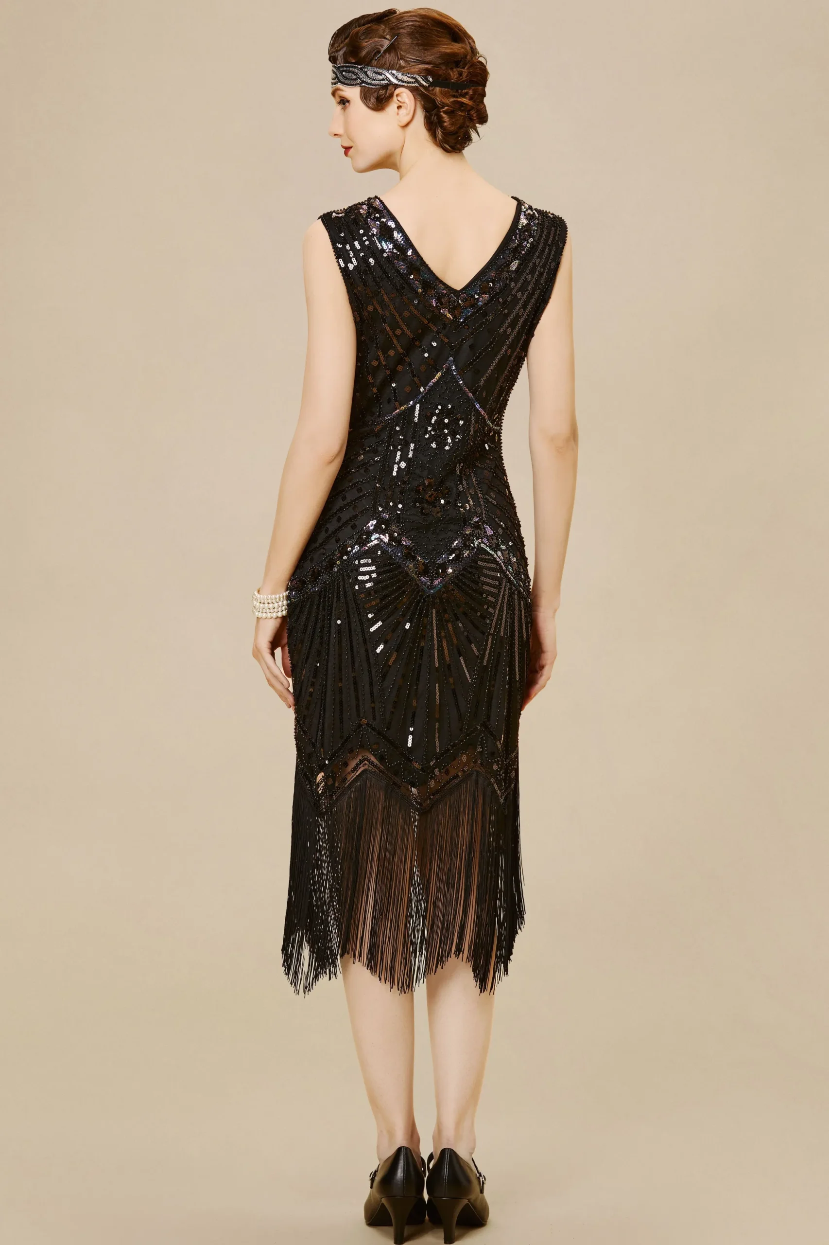 BABEYOND Plus Size<Vintage Sleeveless Cocktail Party Plus Size Dress