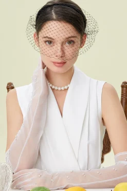 BABEYOND Fascinators | Vintage<Vintage Veil Cocktail Fascinator