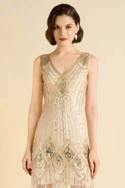 BABEYOND Flapper Dresses | Sequin<Zouzou Art Deco Flapper Dress