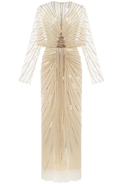BABEYOND Party | Evening Dresses<Zouzou Crystal-Encrusted Evening Gown