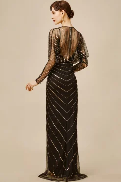 BABEYOND Party | Evening Dresses<Zouzou Crystal-Encrusted Evening Gown