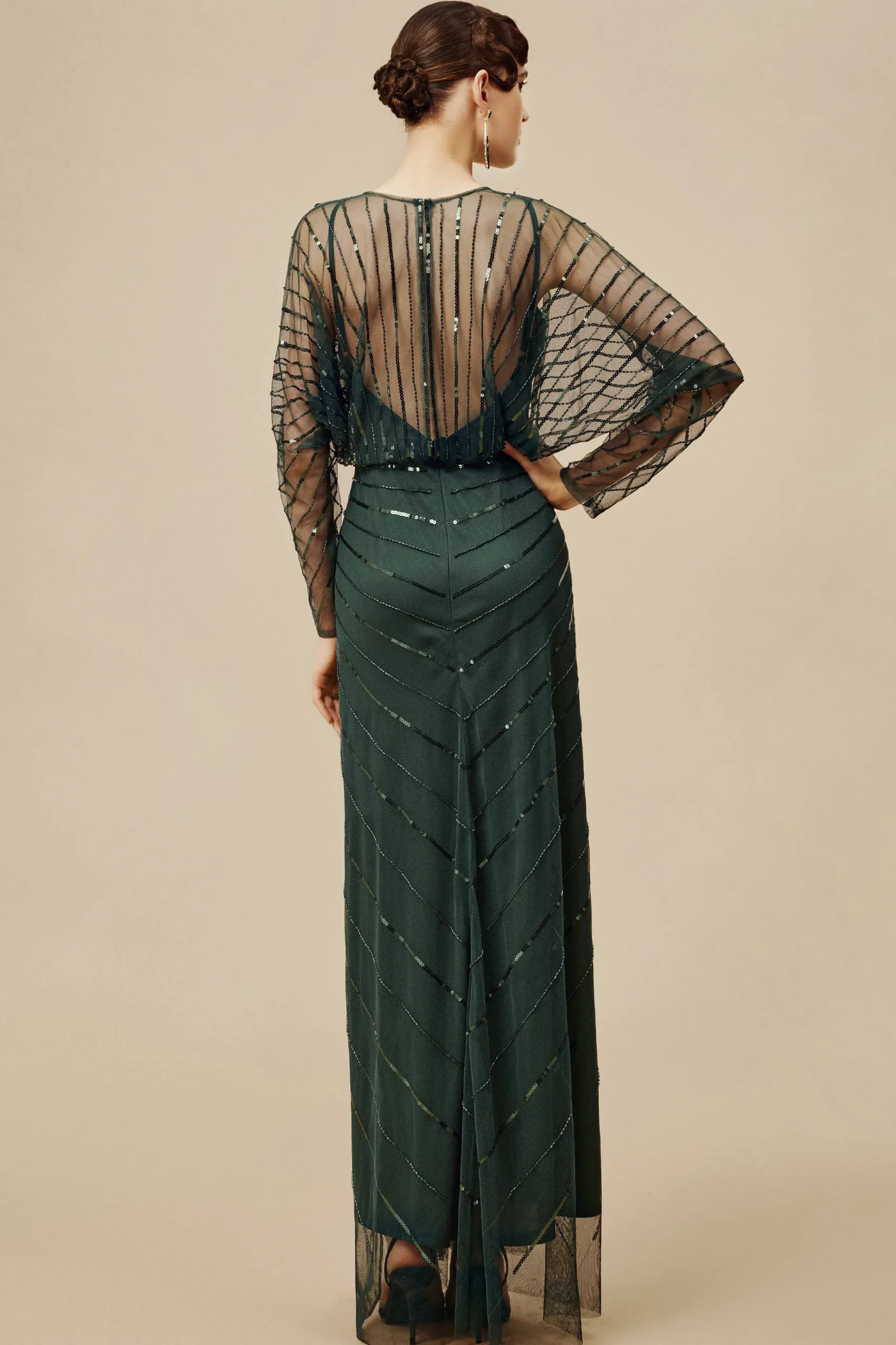 BABEYOND Party | Evening Dresses<Zouzou Crystal-Encrusted Evening Gown